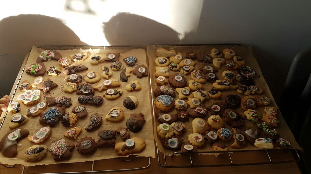 Plätzchenbacken an der Waldschule