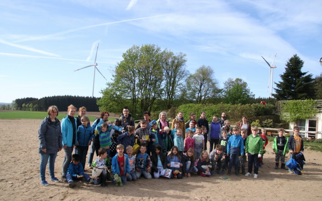 Klassenfahrt der Schuleingangsphase im April 2018