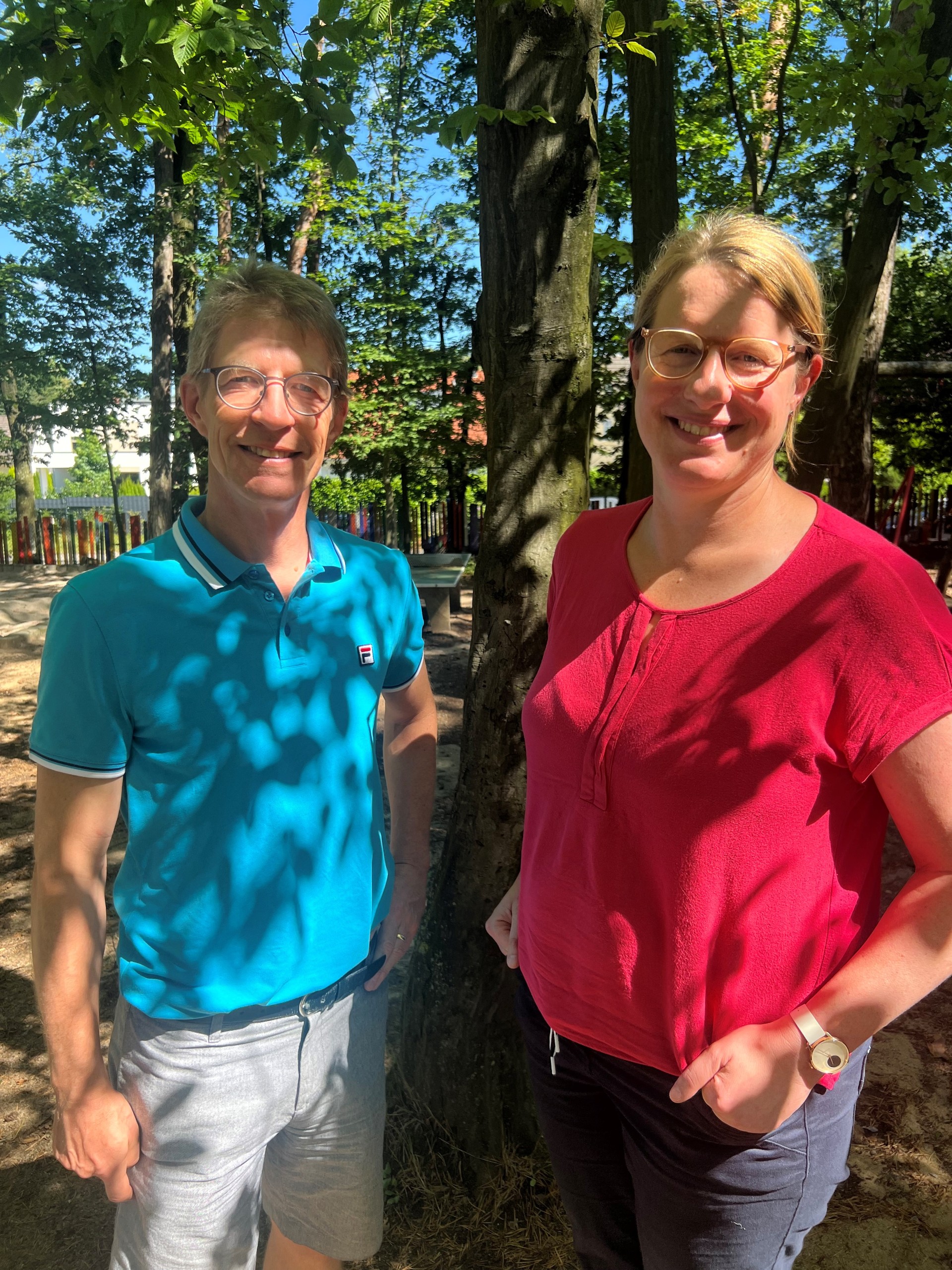 Bert Pinsdorf und Ellen de Groot